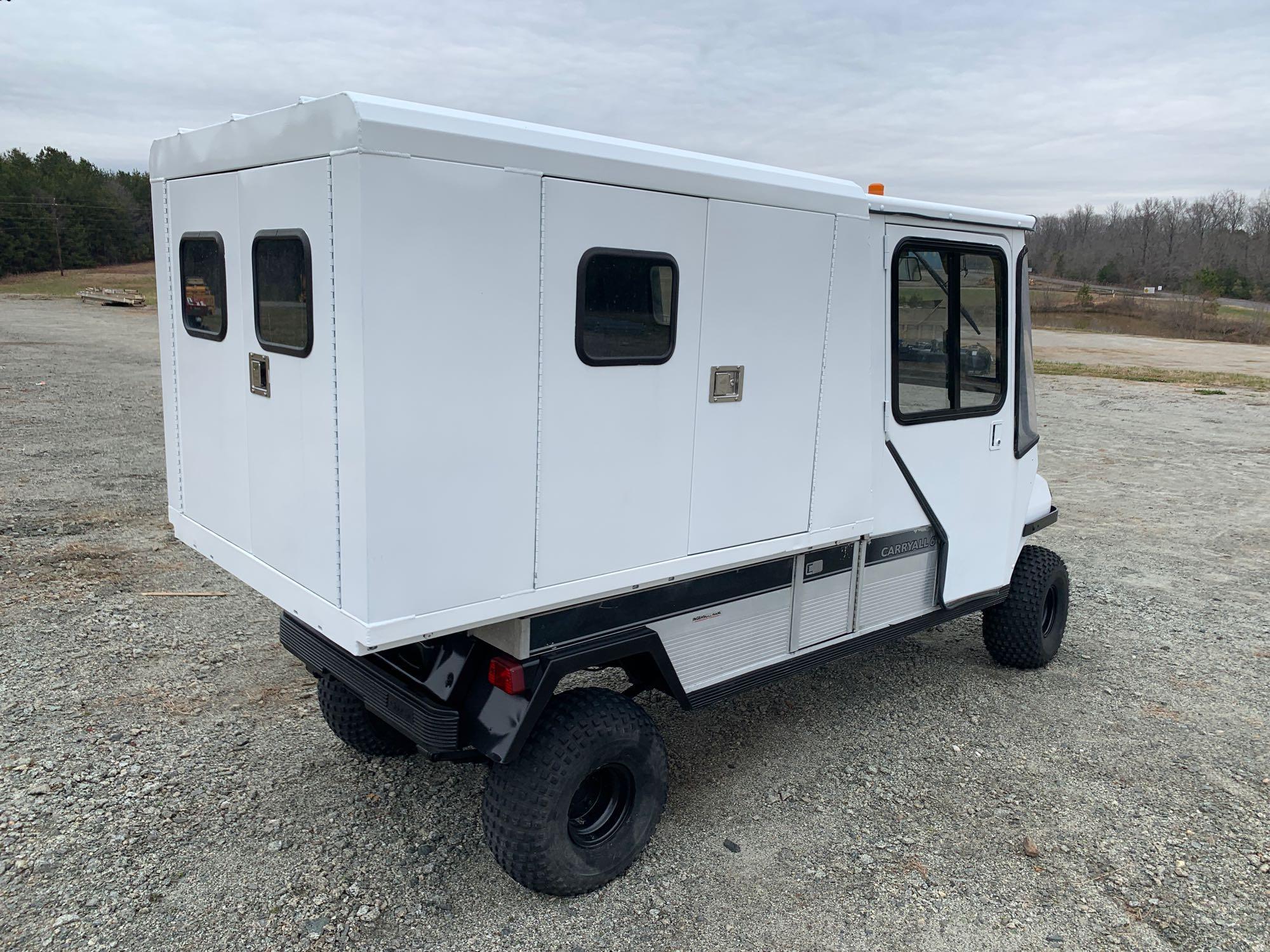 Club Car Carryall Enclosed Box UTV