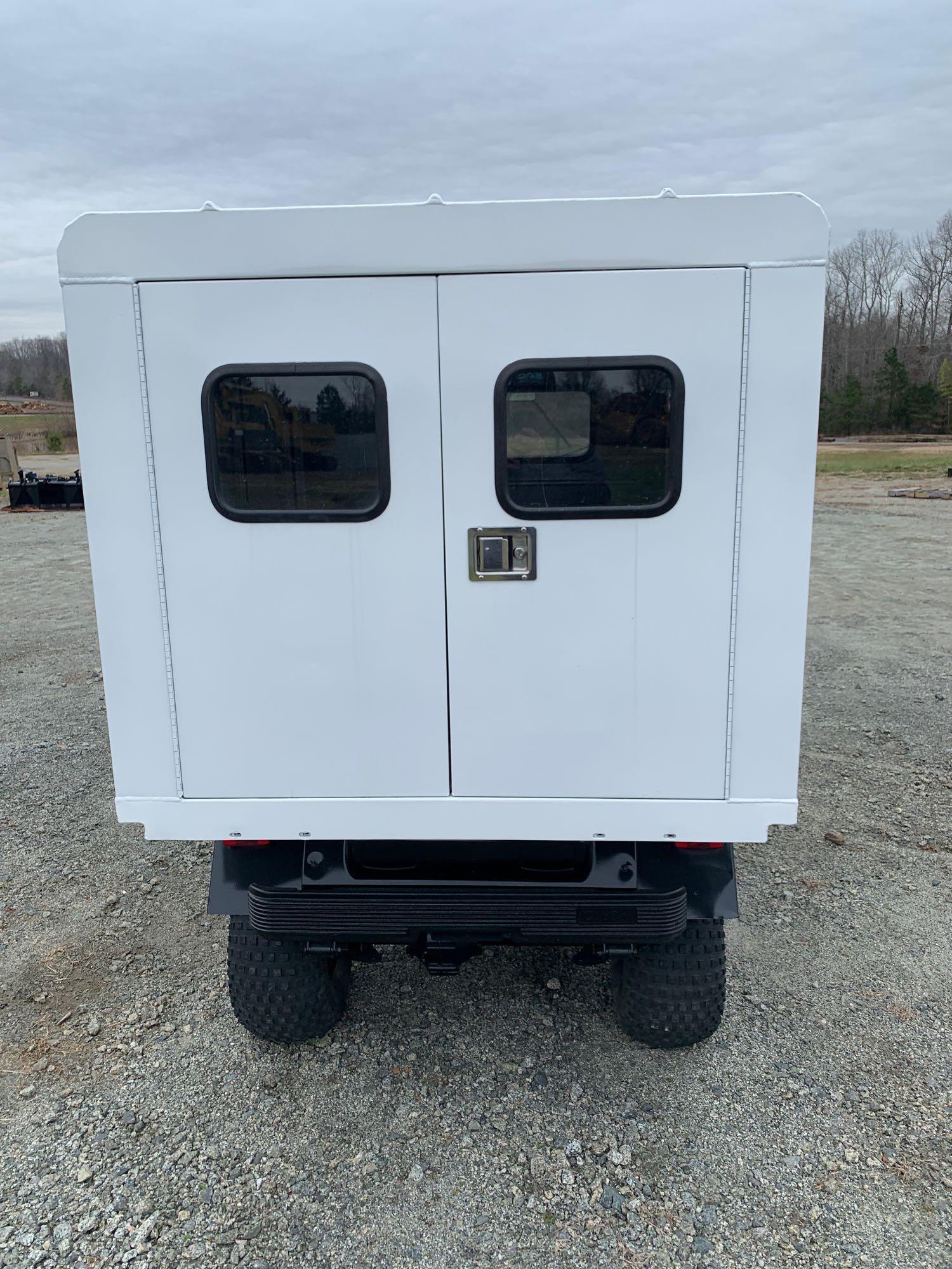 Club Car Carryall Enclosed Box UTV