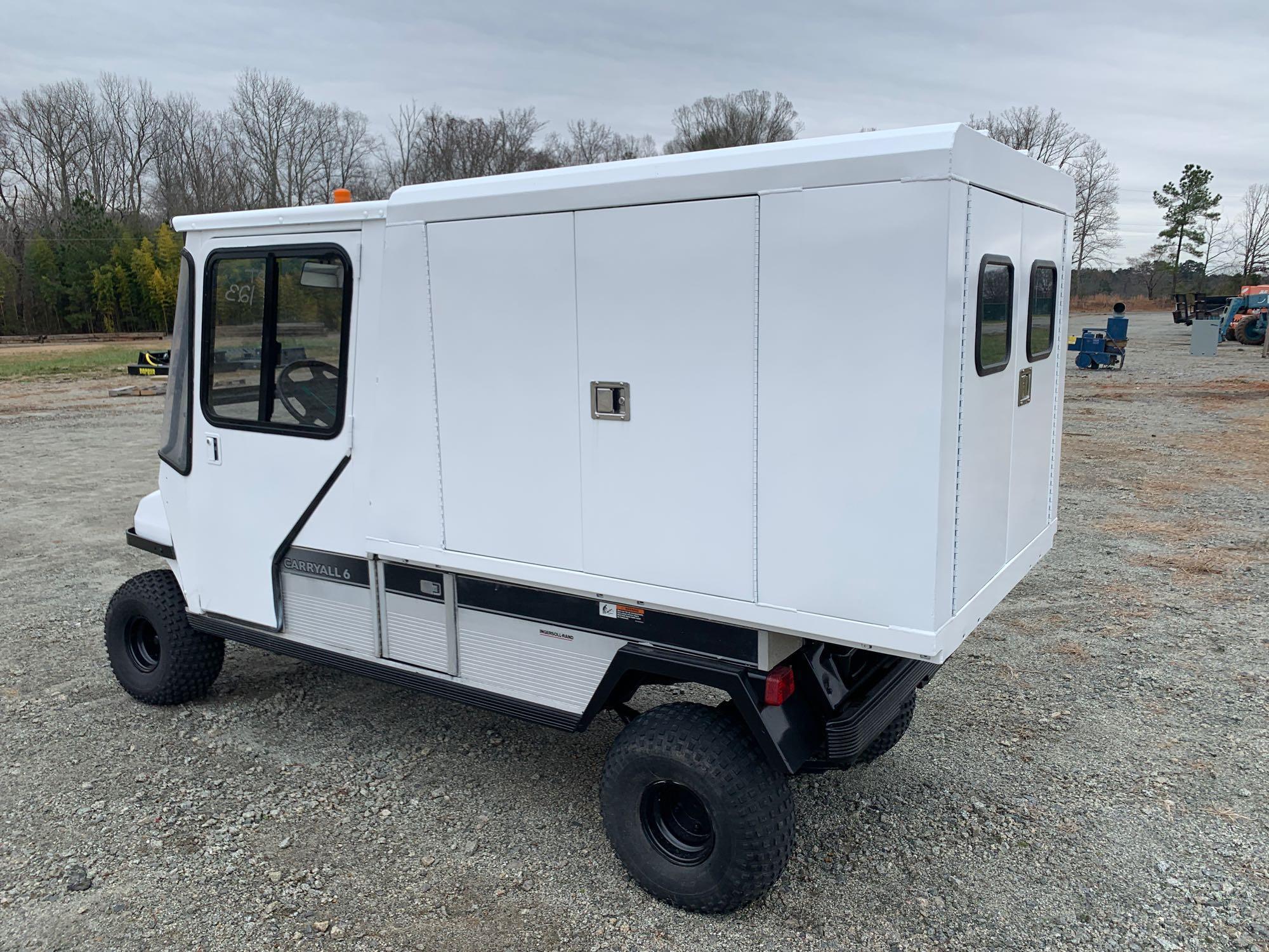 Club Car Carryall Enclosed Box UTV