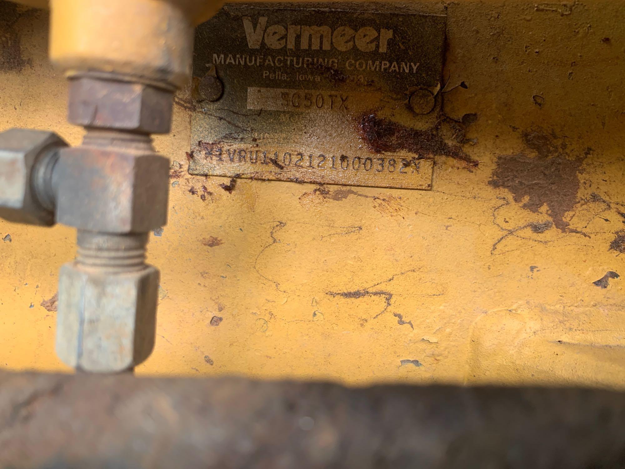 2005 Vermeer SC50TX Crawler Stump Grinder