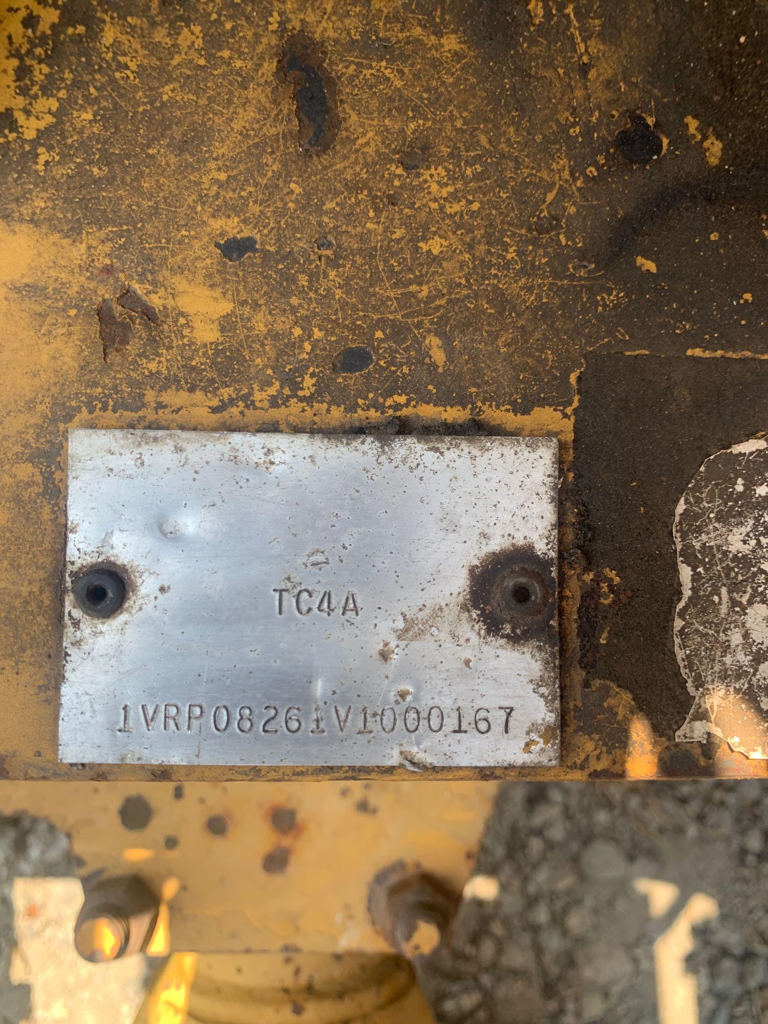 Vermeer TC-4A Walk Beside Trench Compactor