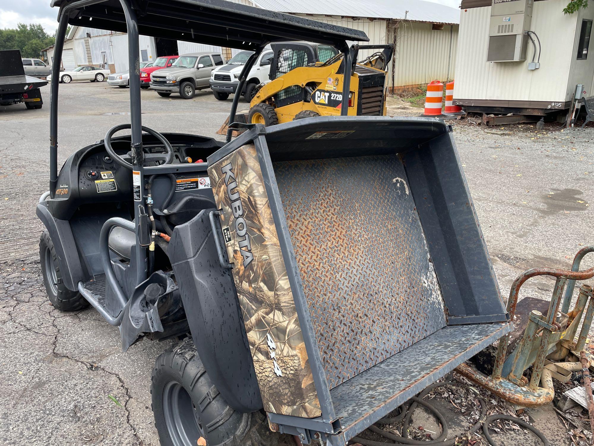 2012 Kubota 4x4 RTV 500
