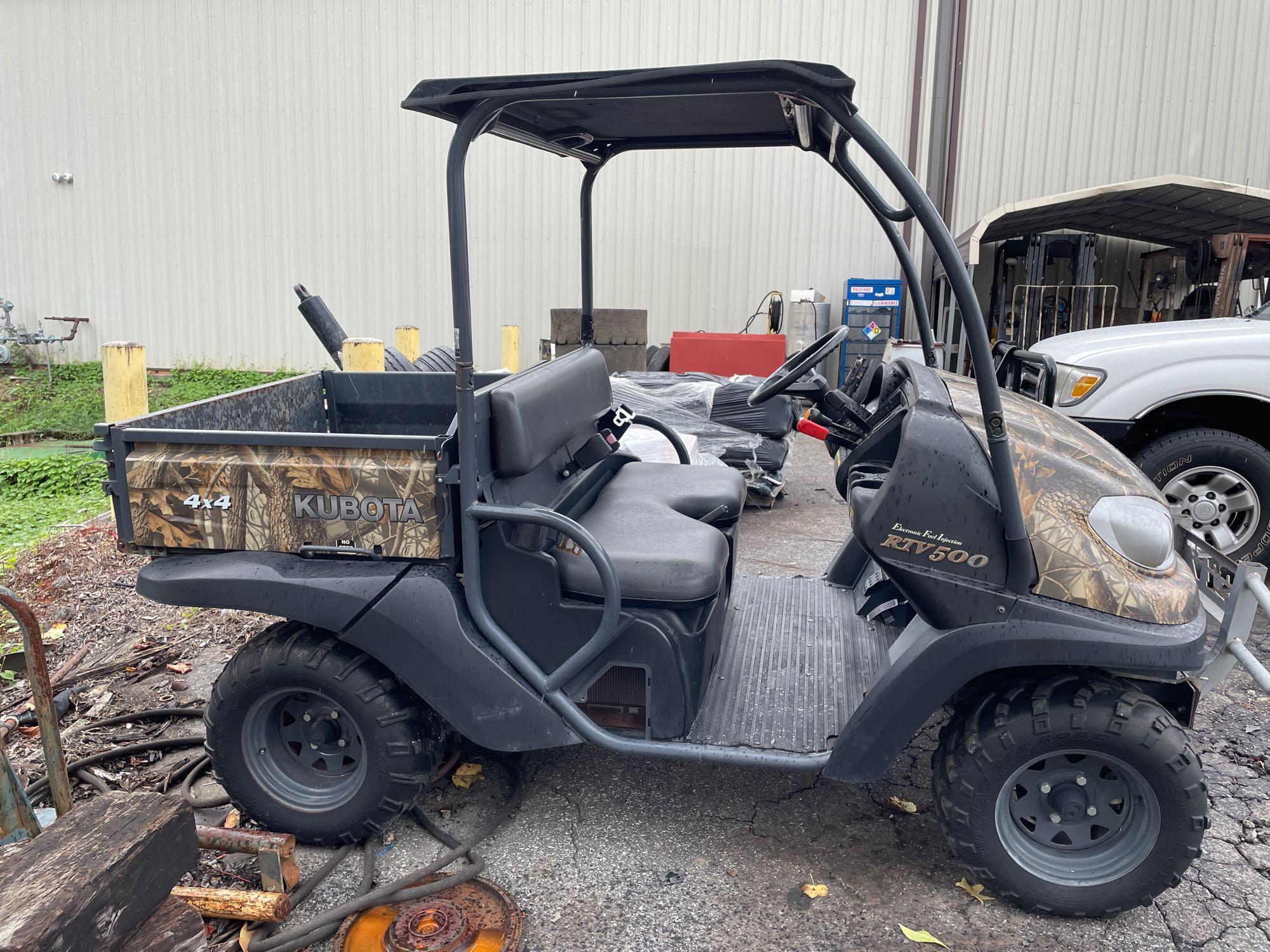2012 Kubota 4x4 RTV 500