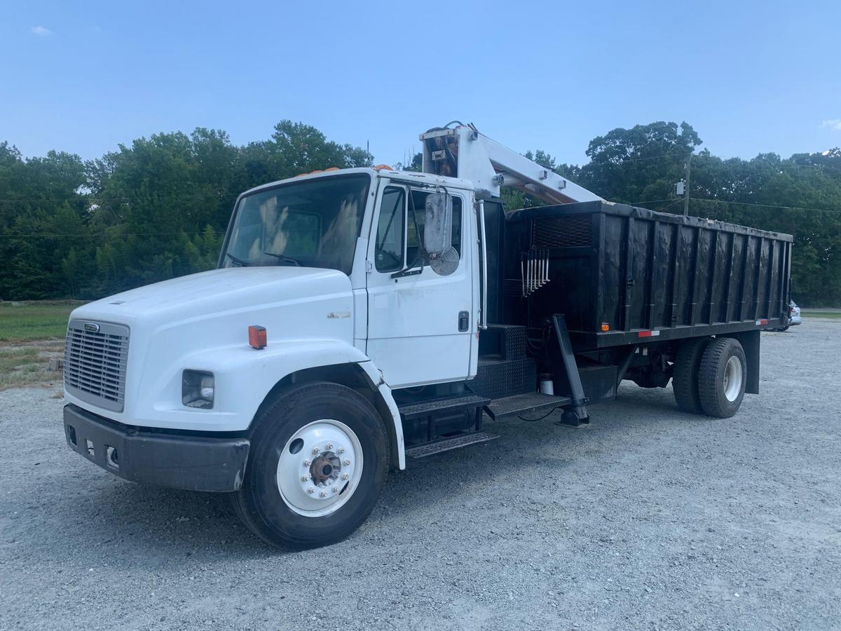 2002 Freightliner FL70 S/A Grapple Dump Truck