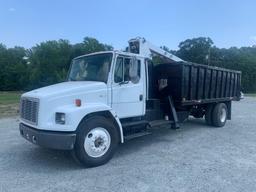 2002 Freightliner FL70 S/A Grapple Dump Truck