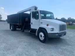 2002 Freightliner FL70 S/A Grapple Dump Truck