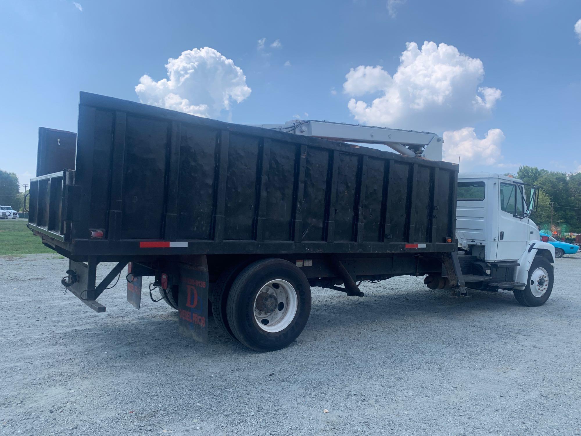 2002 Freightliner FL70 S/A Grapple Dump Truck