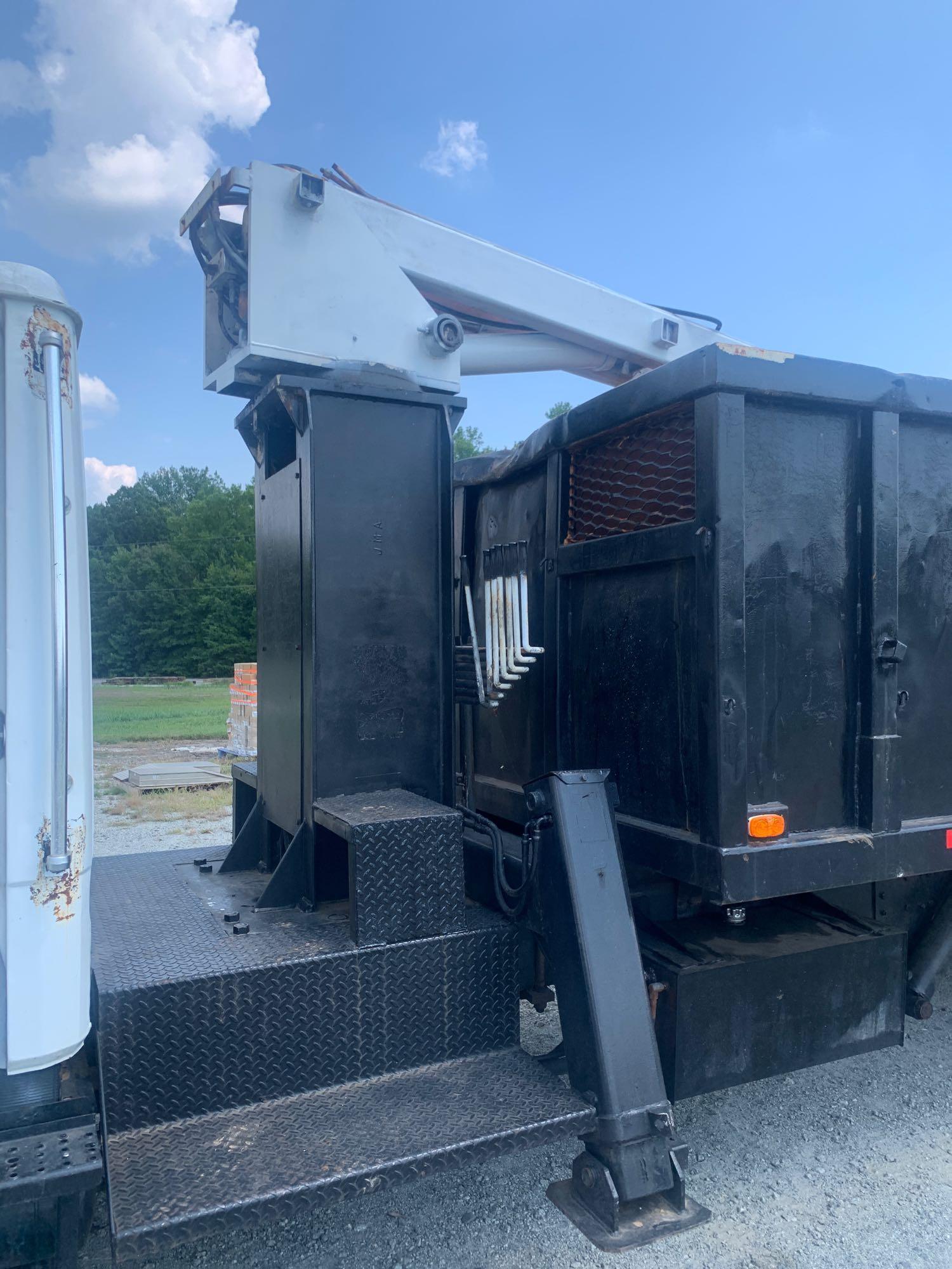 2002 Freightliner FL70 S/A Grapple Dump Truck