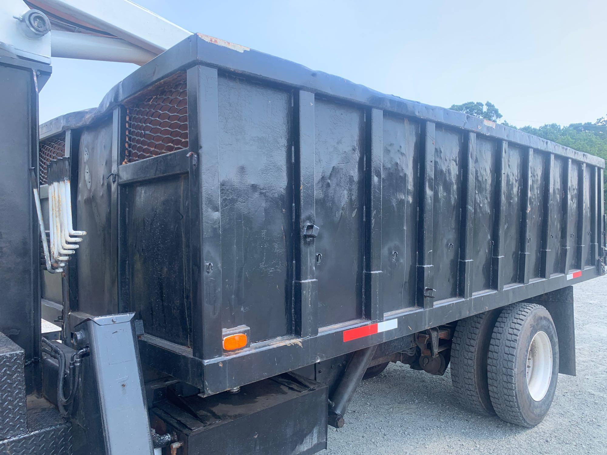 2002 Freightliner FL70 S/A Grapple Dump Truck