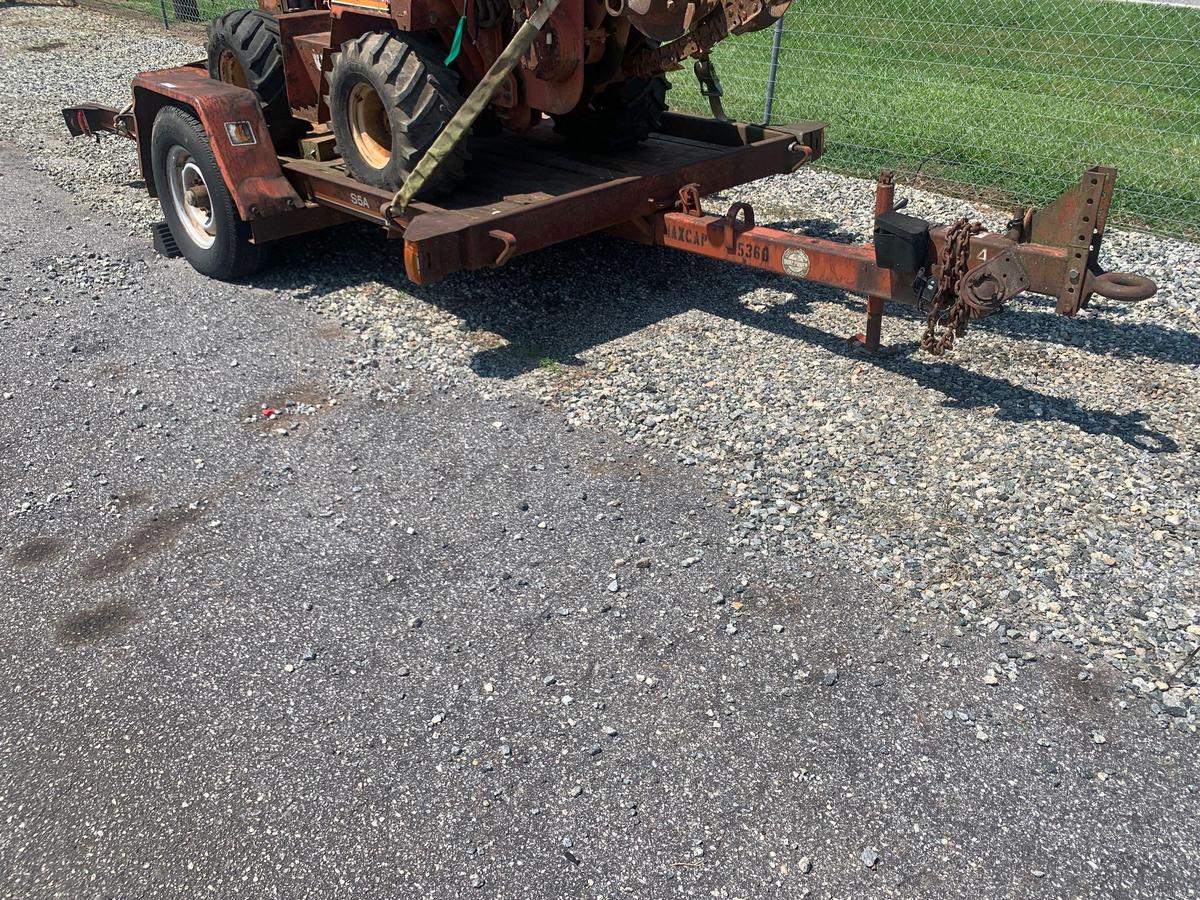 Ditch Witch S5A S/A 6x11ft Tilt Deck Tag Trailer