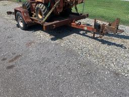 Ditch Witch S5A S/A 6x11ft Tilt Deck Tag Trailer