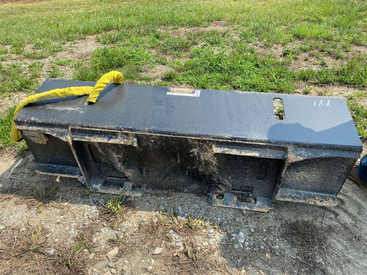 Unused Skid Steer 6Ft Tiller