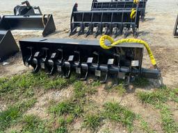 Unused Skid Steer 6Ft Tiller