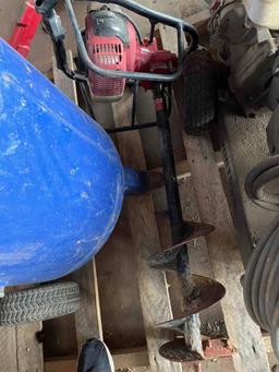 Air Compressor & Post Hole Digger