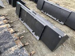 NEW 78IN SKID STEER BUCKET