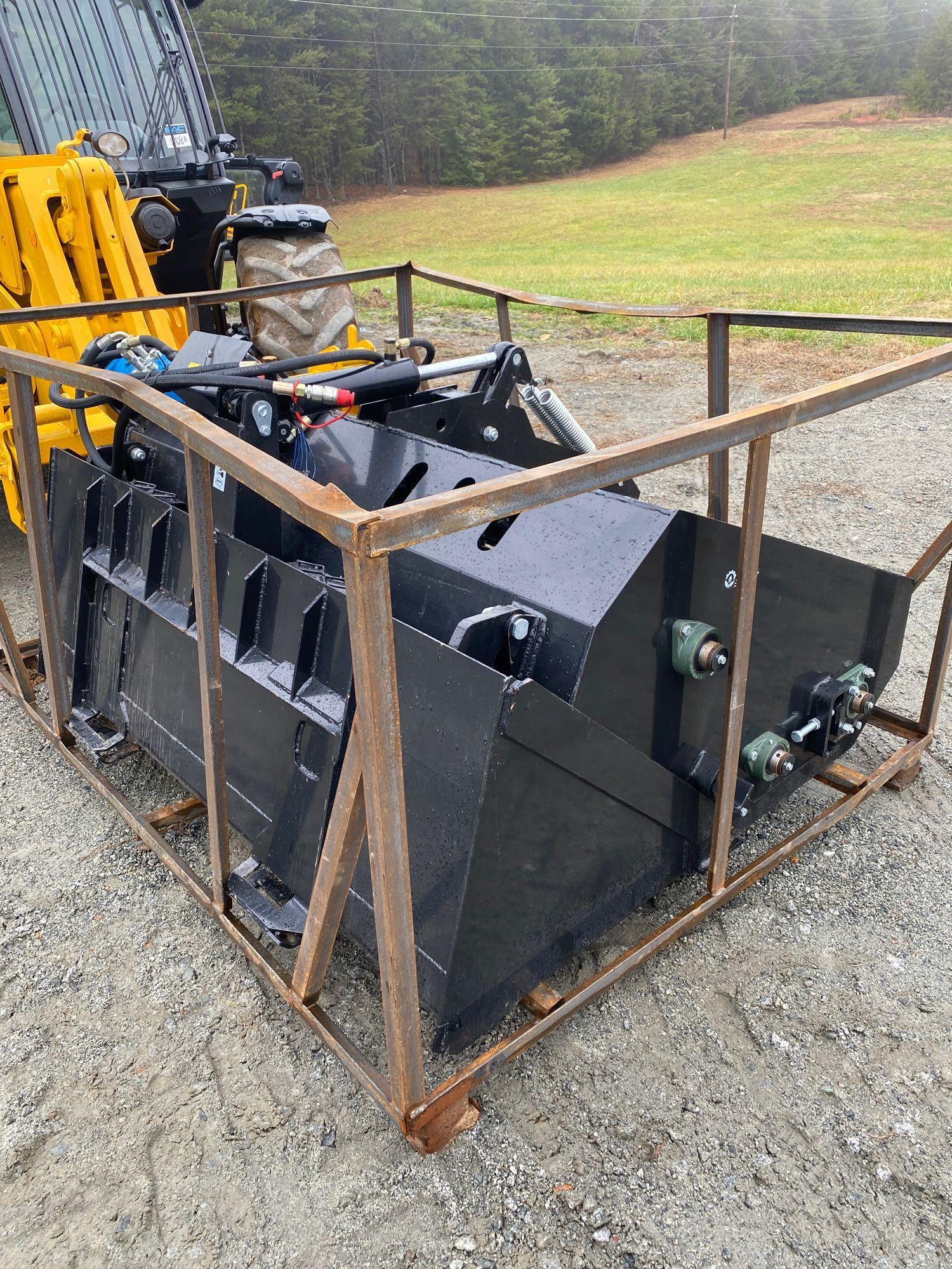 2022 Topcat Skid Steer Agricultural Rake