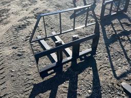 Kivel Unused Skid Steer Pallet Fork Attachment