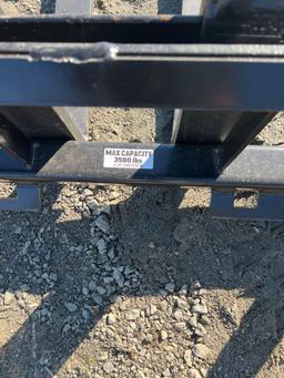 Kivel Unused Skid Steer Pallet Fork Attachment