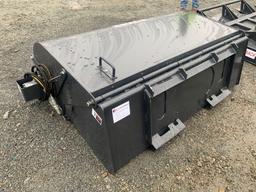 UNUSED 72IN JCT SKID STEER BOX BROOM ATTACHMENT