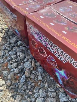 Unused Qty (2) Auto Darkening Welding Helmets