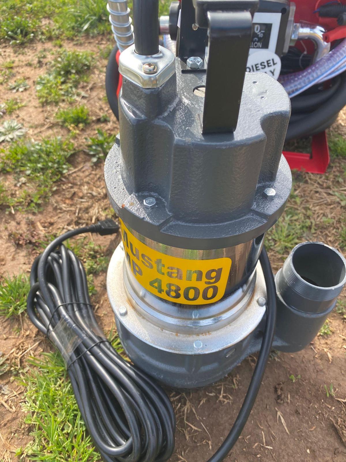 Unused Mustang 4800 Submersible Pump