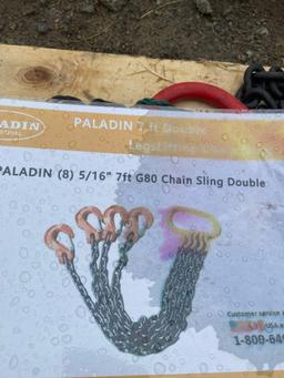 Paladin (8) 5/16 IN 7FT G80 Chain Sling Double