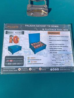 Paladin Ratchet Tie Down & Flatpack Tool Box