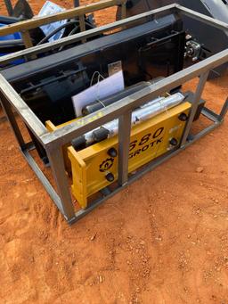 Agrotk Skid Steer 680 Breaker Attachment