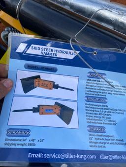 Agrotk Skid Steer 680 Breaker Attachment