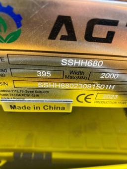 Agrotk Skid Steer 680 Breaker Attachment