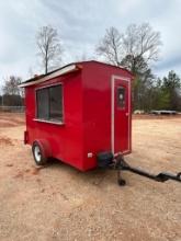 1999 ERSKINE S/A 6FT x 10FT Concession Trailer