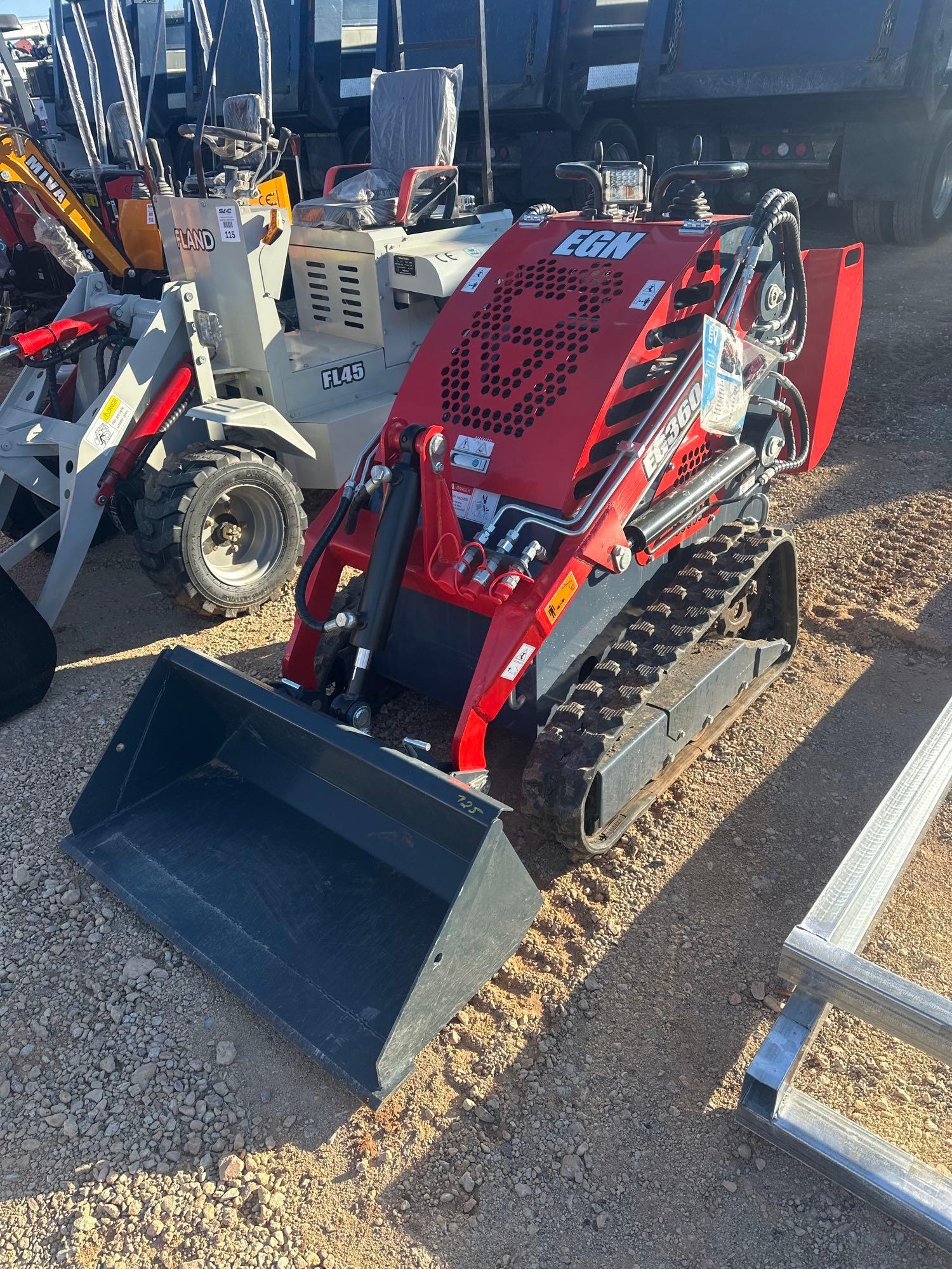 2024 EGN EG360 RIDE ON MINI SKID STEER