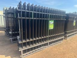 HURRICANE 10FT 220 TOTAL FEET OF WROUGHT IRON FENCE MODEL F10