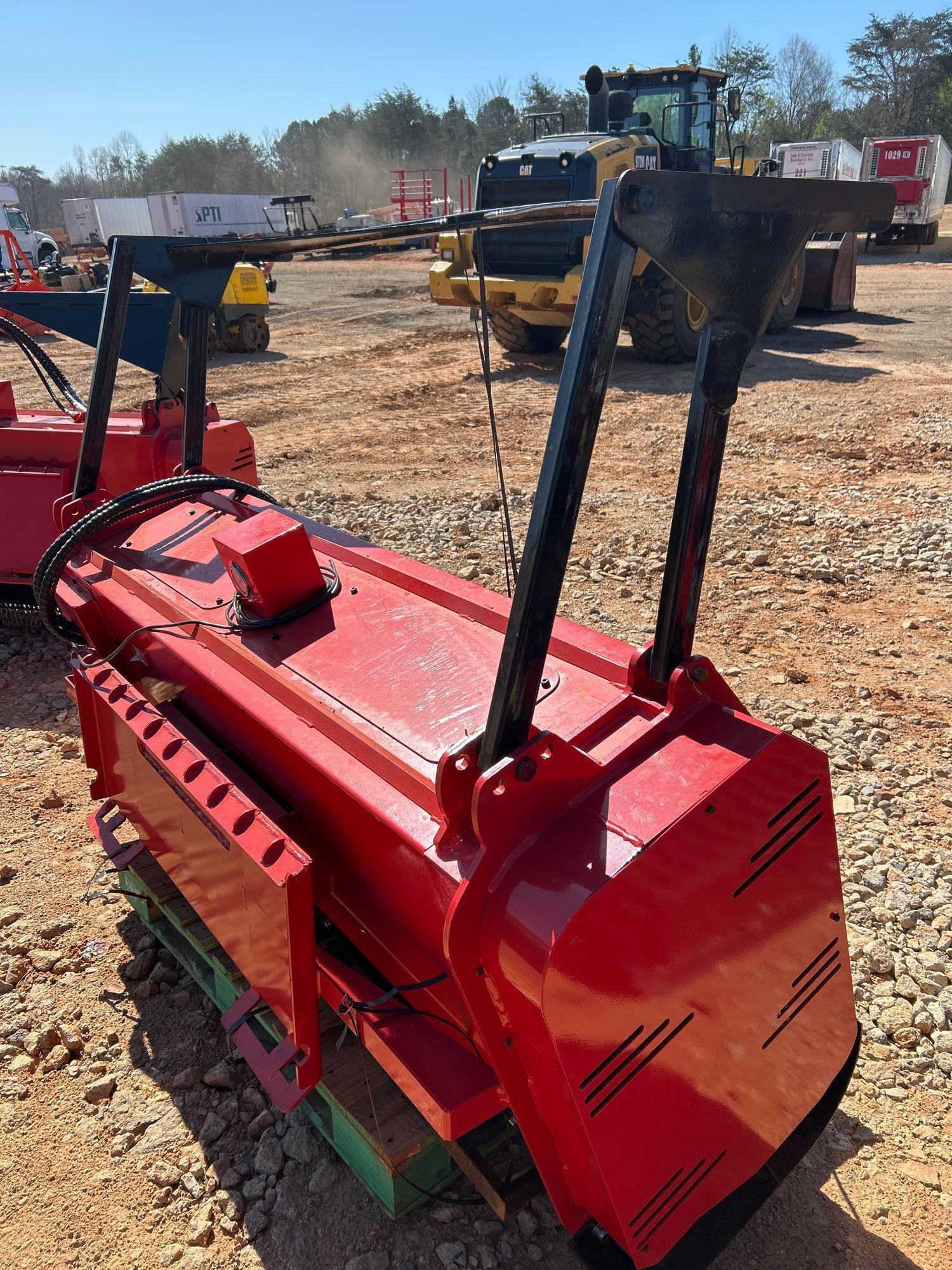 FUTURE 72IN Skid Steer Drum Mulcher Attachment