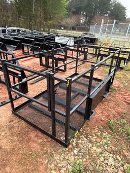 JMR SKID STEER PERSONNEL WORK PLATFORM ATTACHMENT