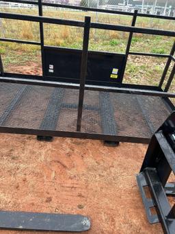 JMR SKID STEER PERSONNEL WORK PLATFORM ATTACHMENT