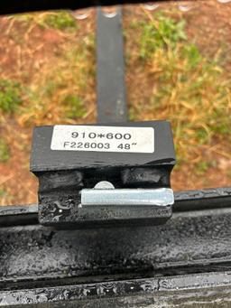 KIVEL 48IN 3500LB SKID STEER FORK ATTACHMENT