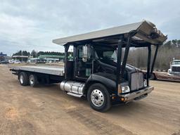 2006 KENWORTH T300 T/A ROLLBACK TRUCK WITH CAB CARRIER