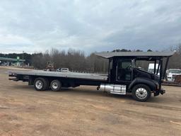 2006 KENWORTH T300 T/A ROLLBACK TRUCK WITH CAB CARRIER