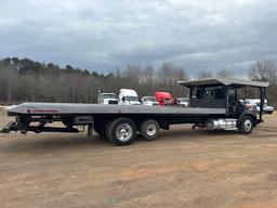 2006 KENWORTH T300 T/A ROLLBACK TRUCK WITH CAB CARRIER