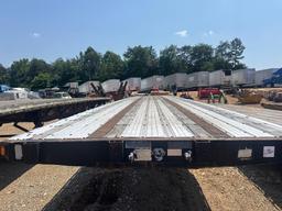 1995 FONTAINE LFTW-5-8048WSAK SPREAD AXLE COMBINATION FLATBED TRAILER