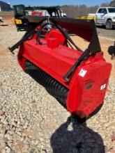 GIYI 72IN Skid Steer Drum Mulcher Attachment