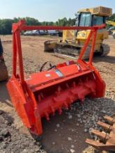 AGT 81IN SKID STEER STANDARD FLOW MULCHER ATTACHMENT