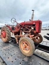 McCORMICK FARMALL SUPER A CULTIVATOR TRACTOR