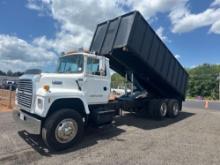 1994 FORD LN8000 T/A DUMP TRUCK