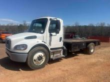 2013 FREIGHTLINER M2 S/A FLATBED TRUCK