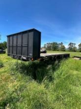 1997 TALBERT TFW-80K-T1 50FT T/A FLATBED TRAILER