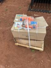 FUTURE PALLET OF 42 RATCHET TIE DOWN STRAPS
