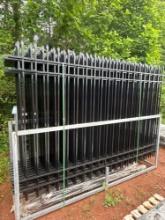 FUTURE 10FT (L) x 7FT (H) GALVANIZED STEEL FENCE