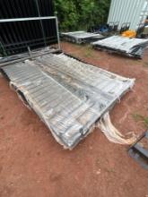 20FT Bi-PARTING WROUGHT IRON DRIVEWAY GATE